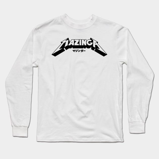 276 Mazinga Band Long Sleeve T-Shirt by Yexart